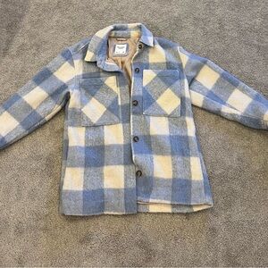 Abercrombie & fitch plaid coat